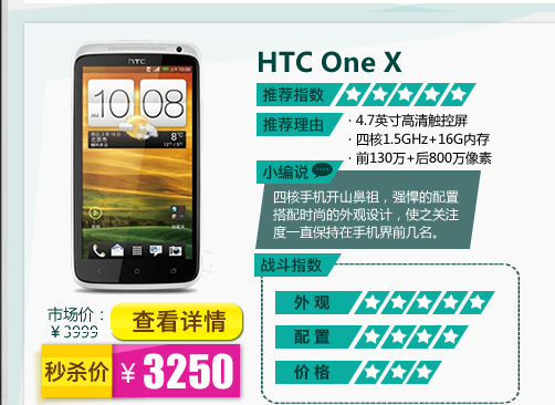 HTC One X