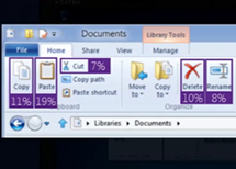 实测Win8文件管理器