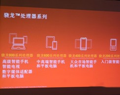 国内首秀 骁龙800/600/400/200系列