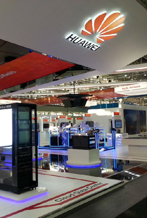 ��Ϊ����βμ�CeBIT ʮ�����㲻�ݴ���